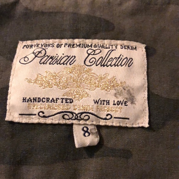 Parisienne Collection Army style coat - Picture 4 of 5